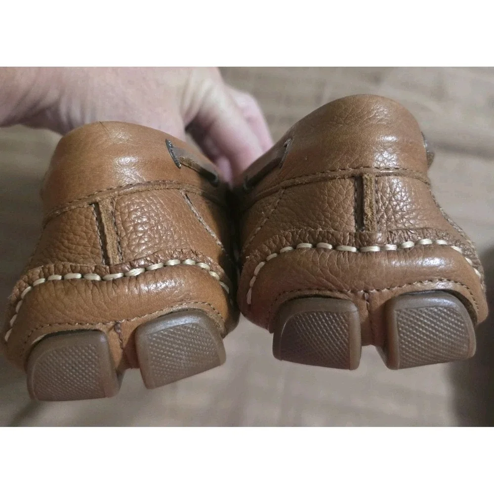 Men's G.H. Bass & Co. Amalfi Driver Leather Loafer Moccasins Brown  Size 9M